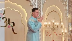 John Cena strikes iconic pose at Anant Ambani-Radhika Merchant's wedding